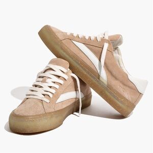 Madewell Sidewalk Low-Top Unisex Sneakers Leather & Suede Casual Shoes